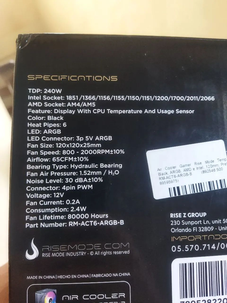 Cooler Rise Temp 6 com Display - Foto 2