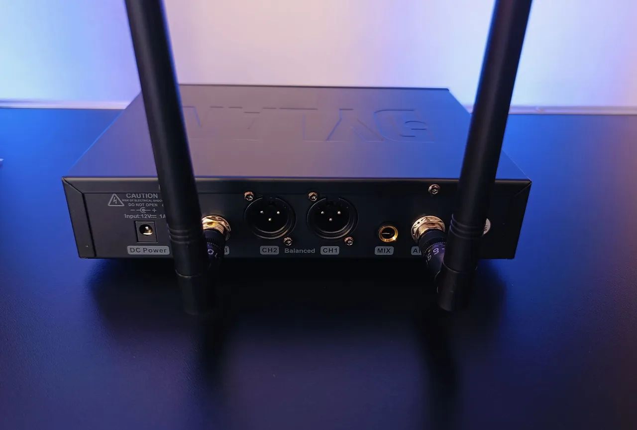 Microfone Sem Fio Com TalkBack  - Foto 5