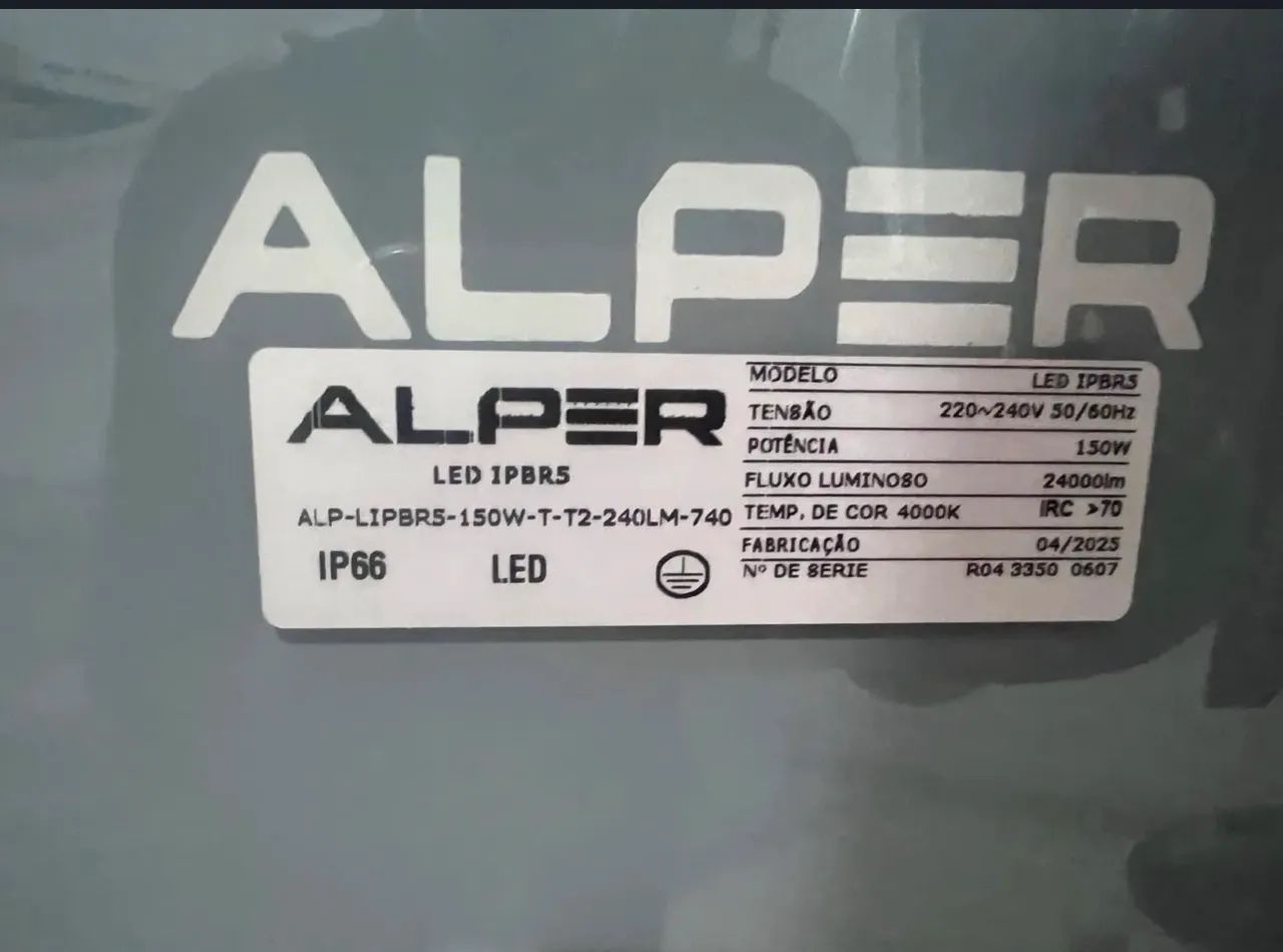 Refletor LED ALPER 150W com Suporte  - Foto 3