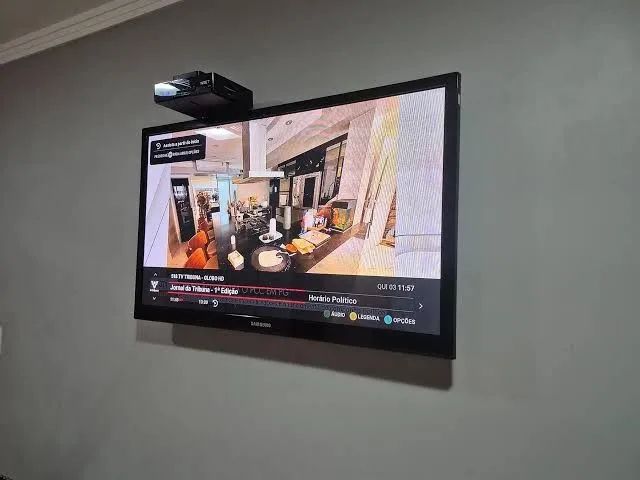 Tv lcd 43" polegadas samsung digital integrado 