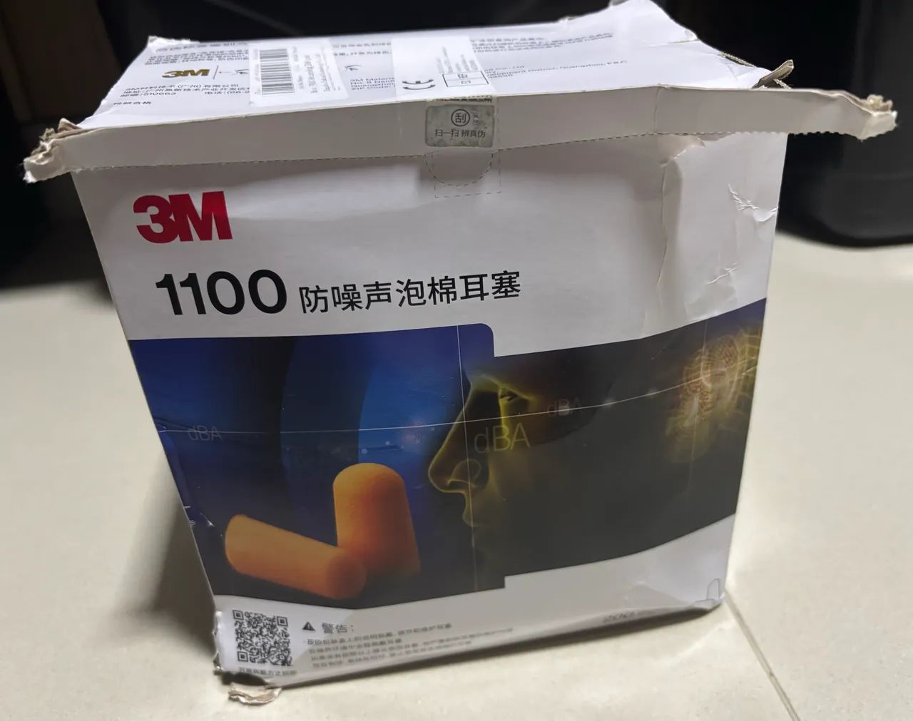 Tampão de ouvido laranja da marca 3M - Foto 4