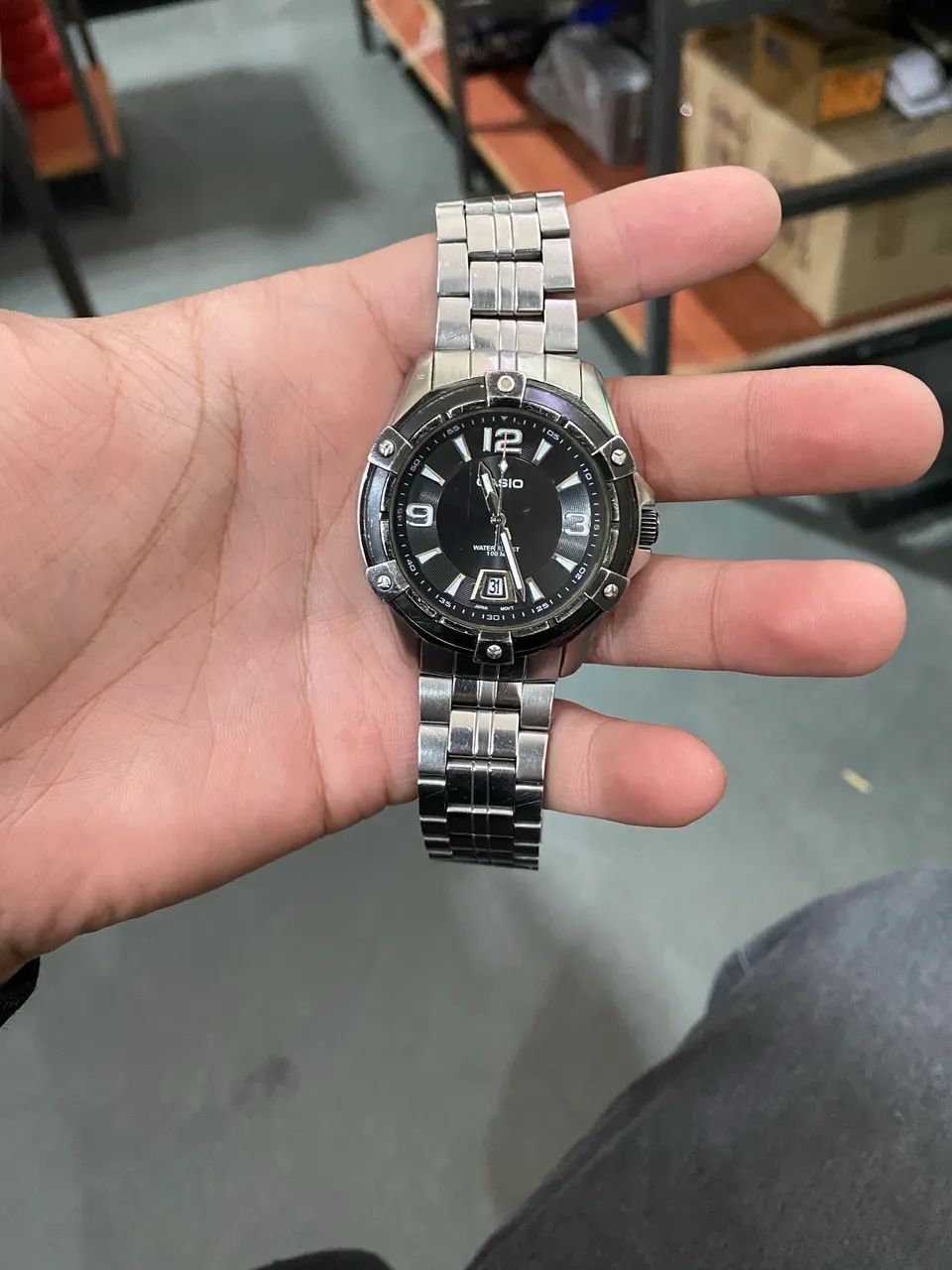 Vendo relógio original casio modelo mtd - 1062 - Foto 2