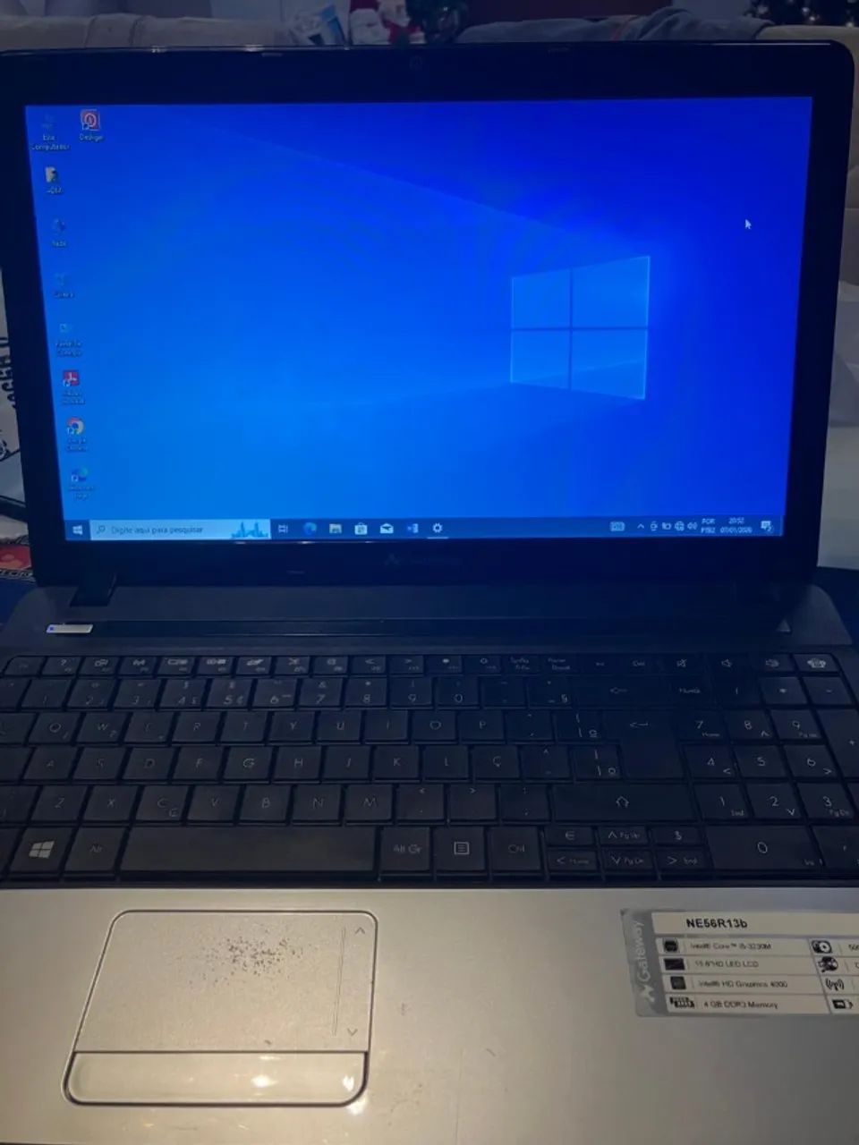 Notebook Gateway Core i5 - 4GB RAM - 500GB HD