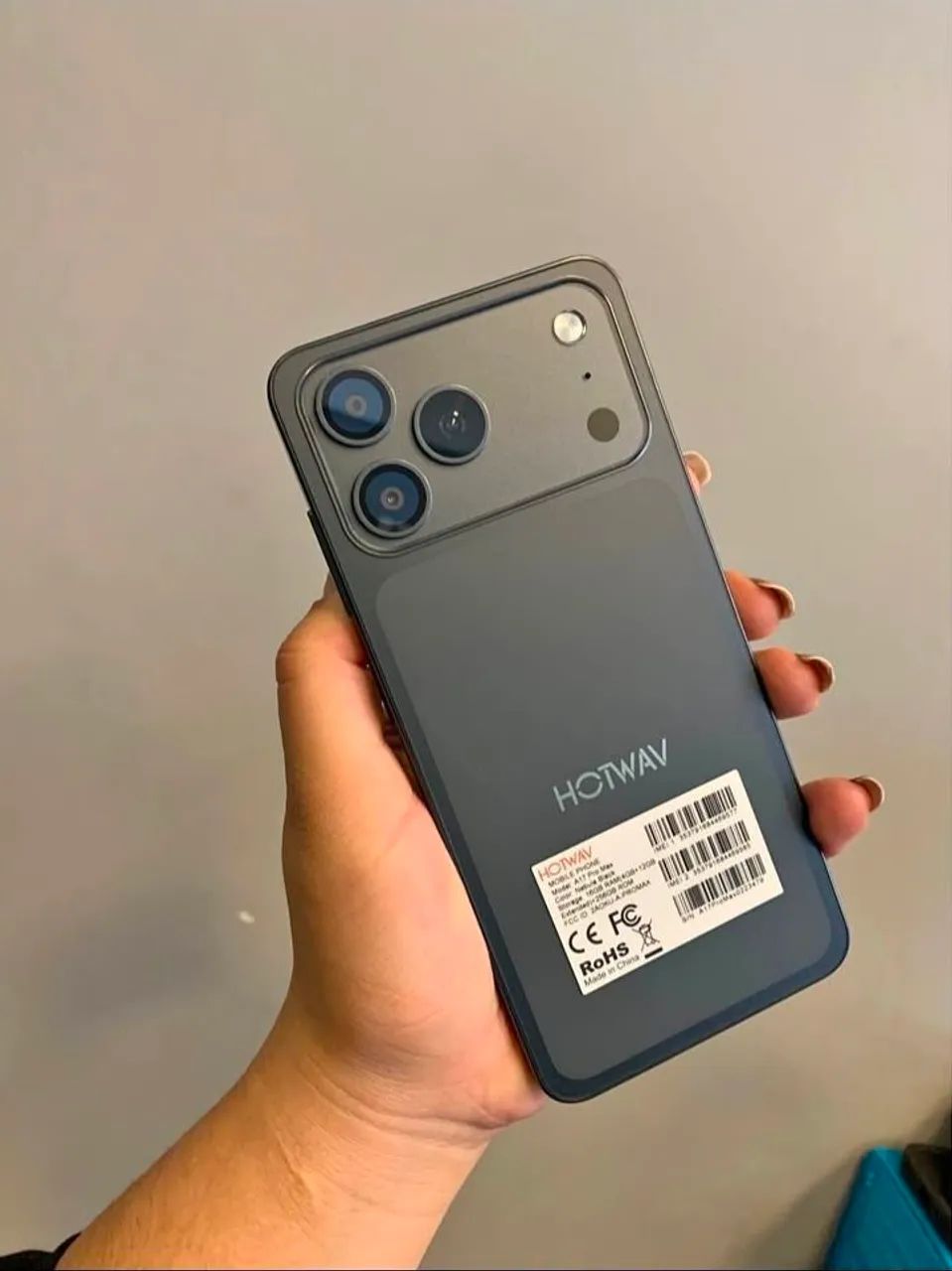 SMARTPHONE HOTWAV A17 PRO MAX 128GB 12GB RAM COMPLETO - Foto 3