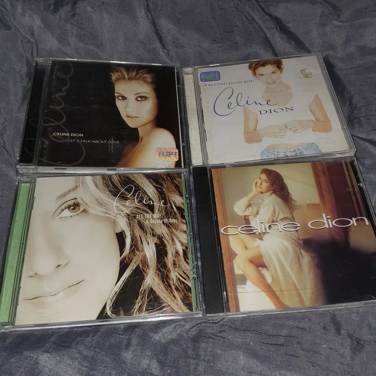 Lote 4 cds Celine Dion- leia