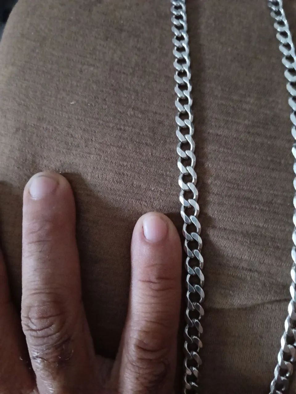 Corrente de prata 950 - Foto 5