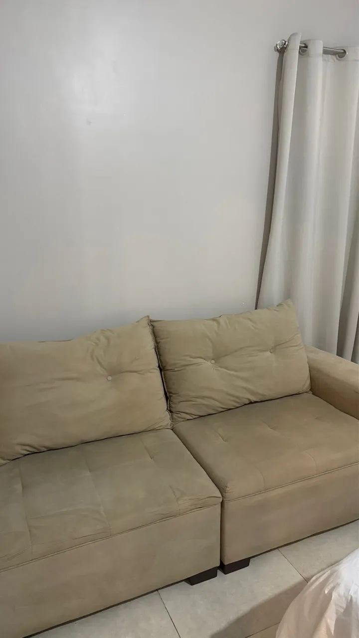 Vendo sofá 1.800 já lavado, passo cartão, retirar no local. - Foto 5
