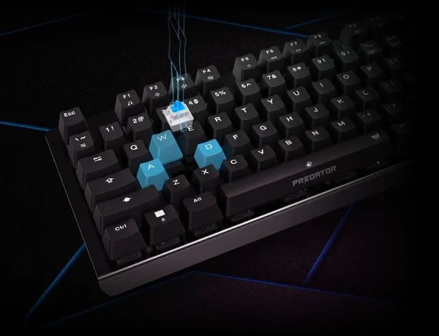 Teclado Mecânico Acer Predator Aethon 510 TKL 80% - Lacrado com Nota fiscal e Garantia  - Foto 6