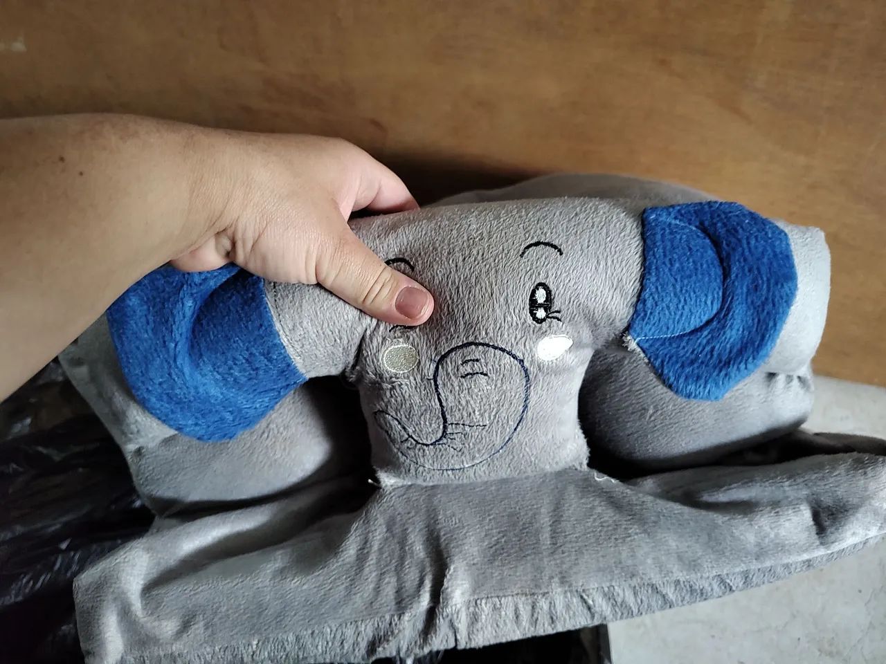 Assento bebe almofada apoio sentar anti queda  - Foto 3