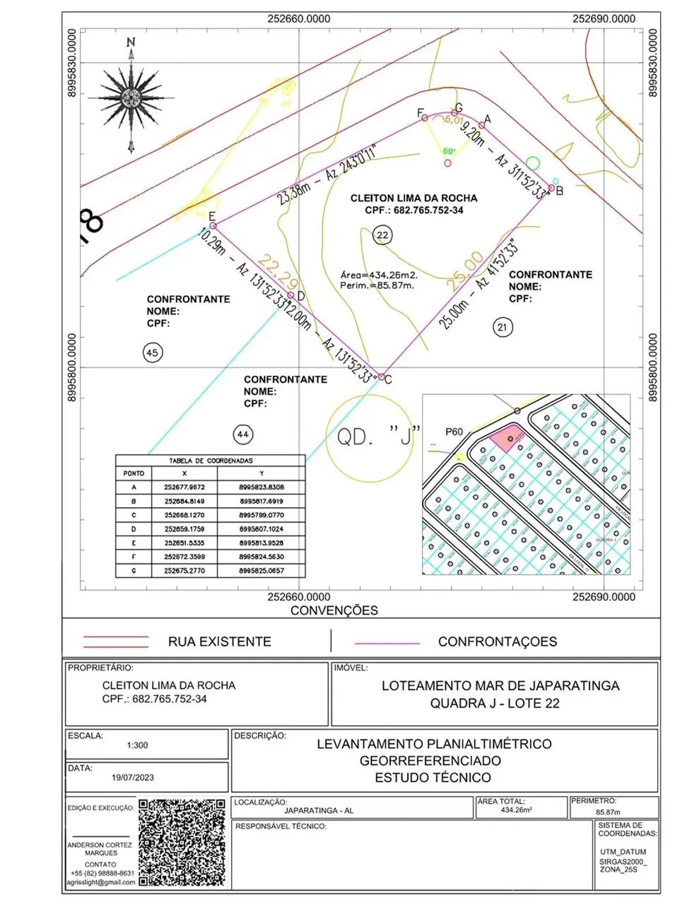 ADC - JAPARATINGA - TERRENO 434,26M² - PERFEITO PARA CONCRETIZAR SEU PROJETO A BEIRA-MAR - Foto 3