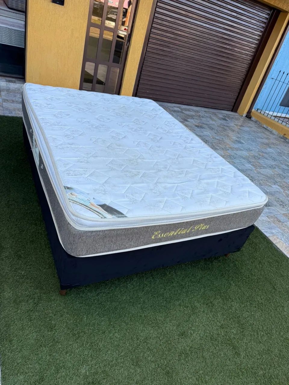 Cama box Casal HERVAL COM COLCHÃO TOP - Entregamos!  - Foto 4