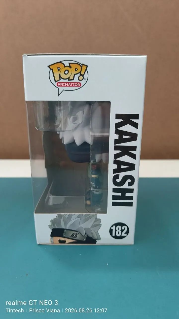 Funko Pop Kakashi #182 Naruto Shippuden Original Lacrado - Foto 2