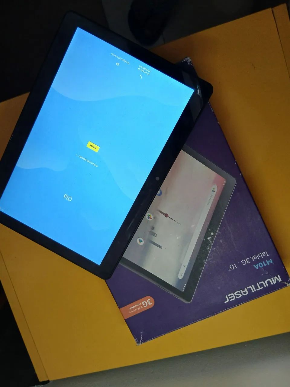 Tablet 10' Multilaser 2chip funcionando tudo - Foto 2