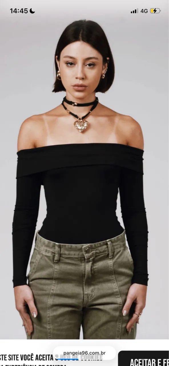Vendo body pangeia nunca usado - Foto 3
