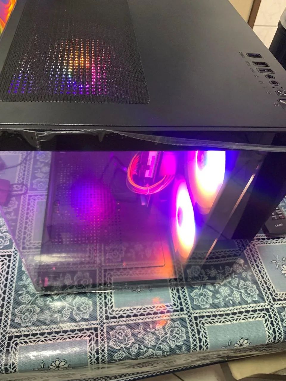 Computador gamer aquário novo 