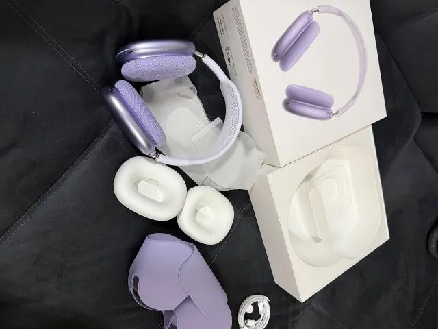 AirPods Max Roxo | USB-C | Completo - Fones de Ouvido - Estados