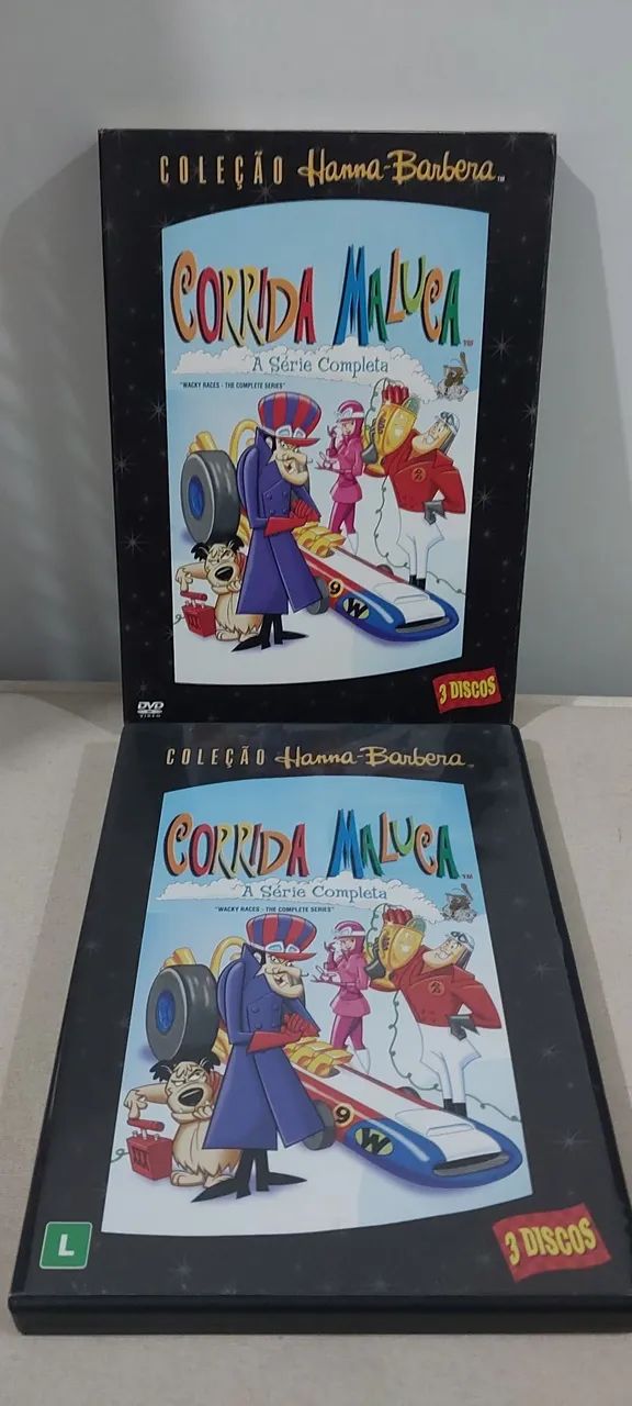Box DVD Corrida Maluca - Desenho Clássico Hanna Barbera - Original - Foto 2