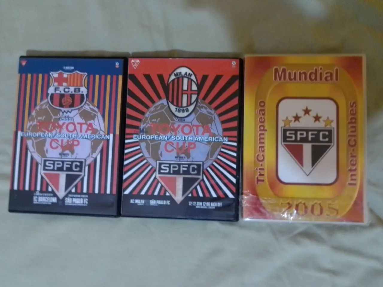 DVDS CONQUISTAS MUNDIAIS SÃO PAULO