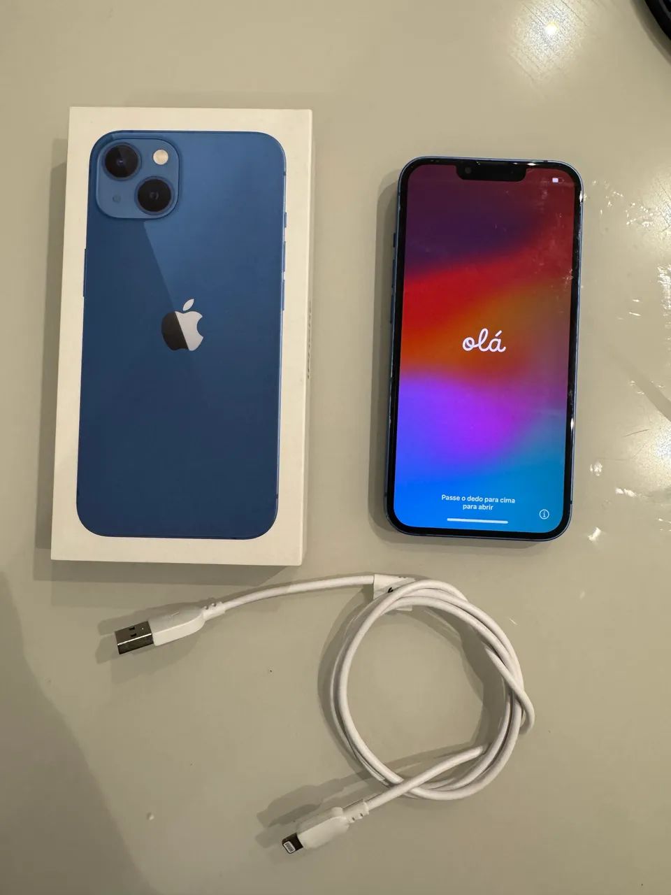iPhone 13 128gb Azul - Celulares e Smartphones - Cristo Redentor