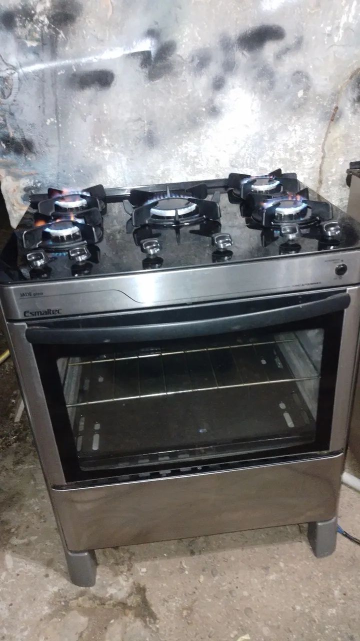 Fogão revisado trocado tudo que estava ruim entrega grátis 