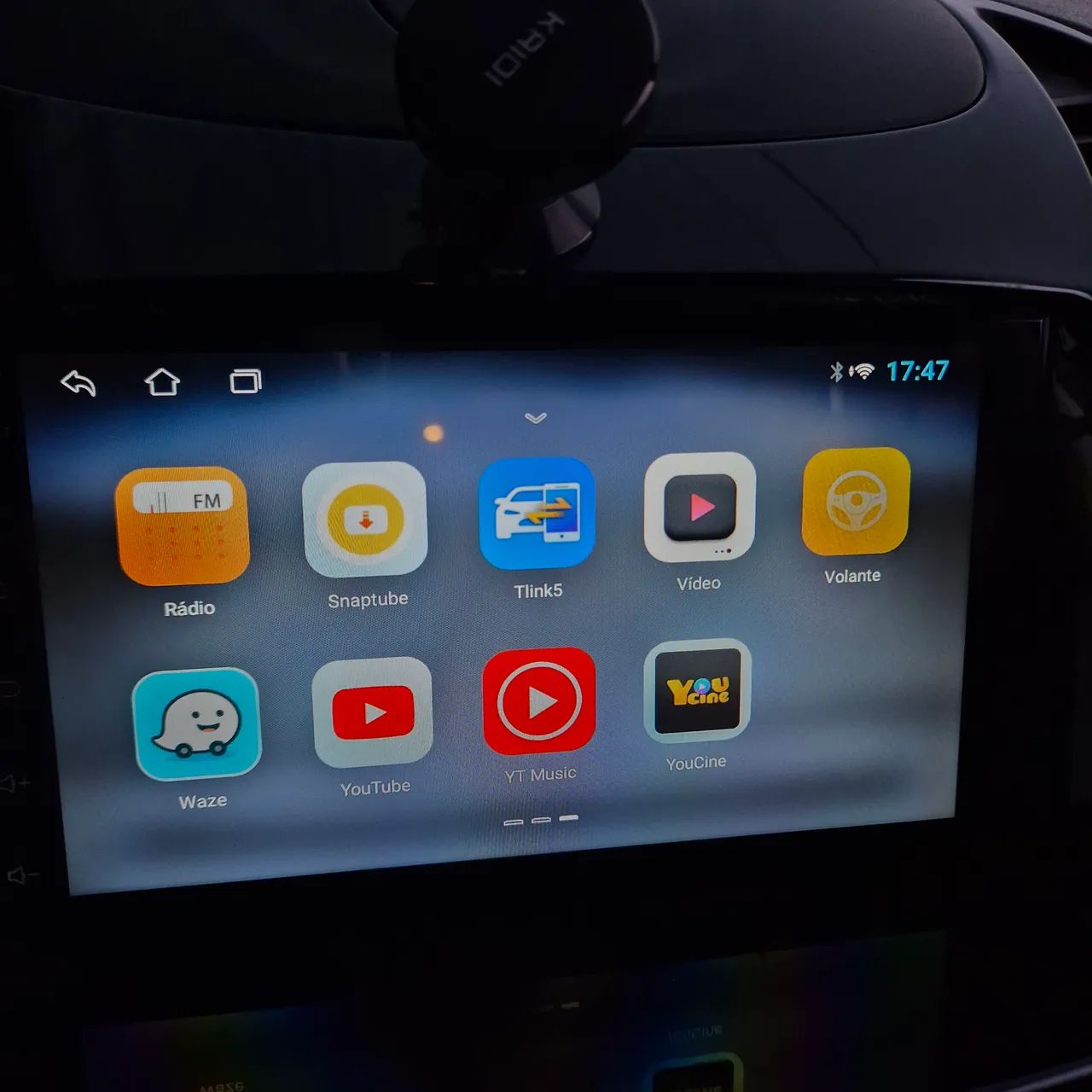 Multimidia Android 7 polegadas 1Din (CAMPO GRANDE - NÃO ABAIXO O VALOR - Foto 4