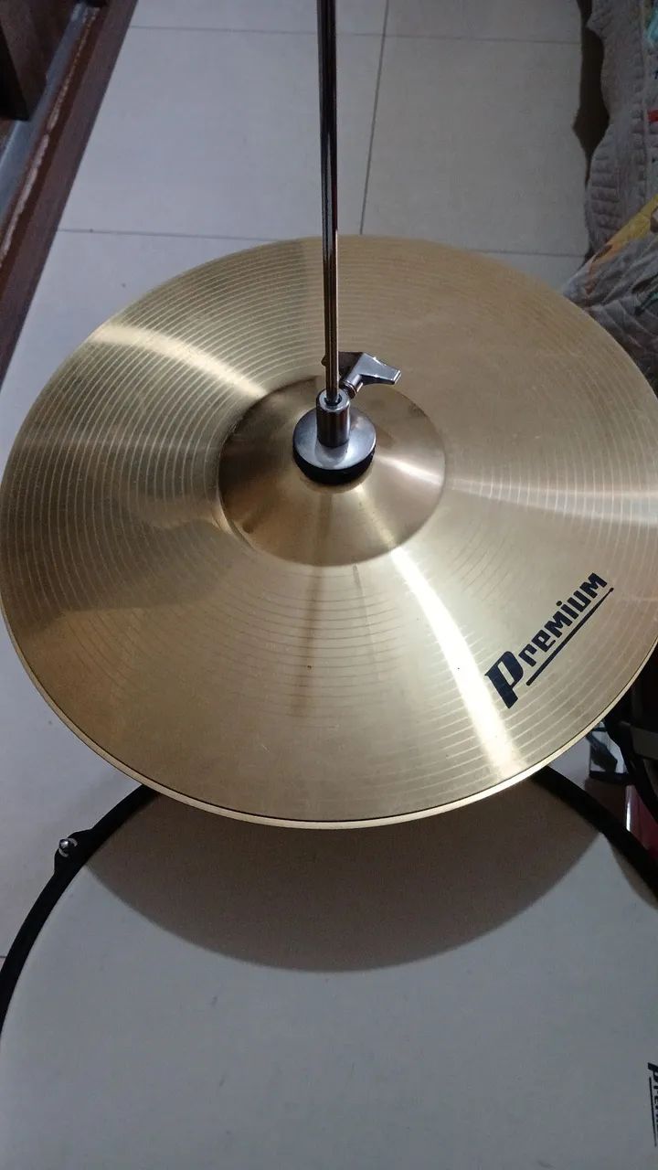 Bateria Acústica, nova  - Foto 2
