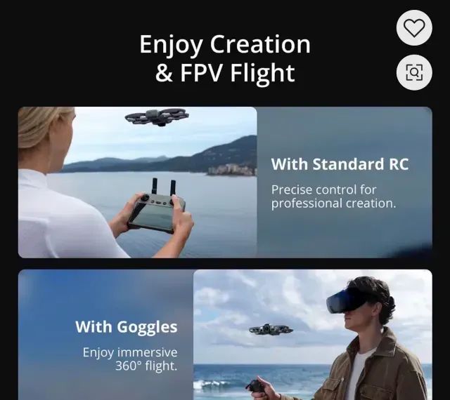 DRONE DJI AVATA 360 FLAY MORE COMBO NOVO LACRADO - Foto 4