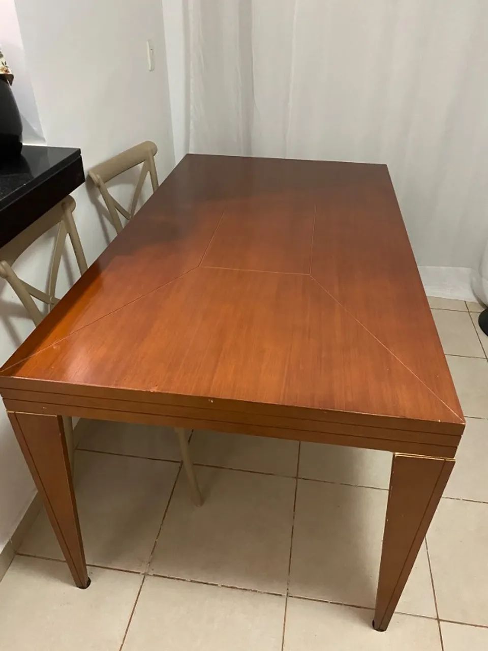 Mesa de Jantar Madeira 6 Lugares - Foto 2