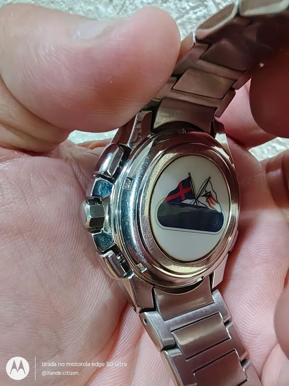 Relógio Citizen Citizen ecodrive stars & stripes modelo raro  - Foto 4