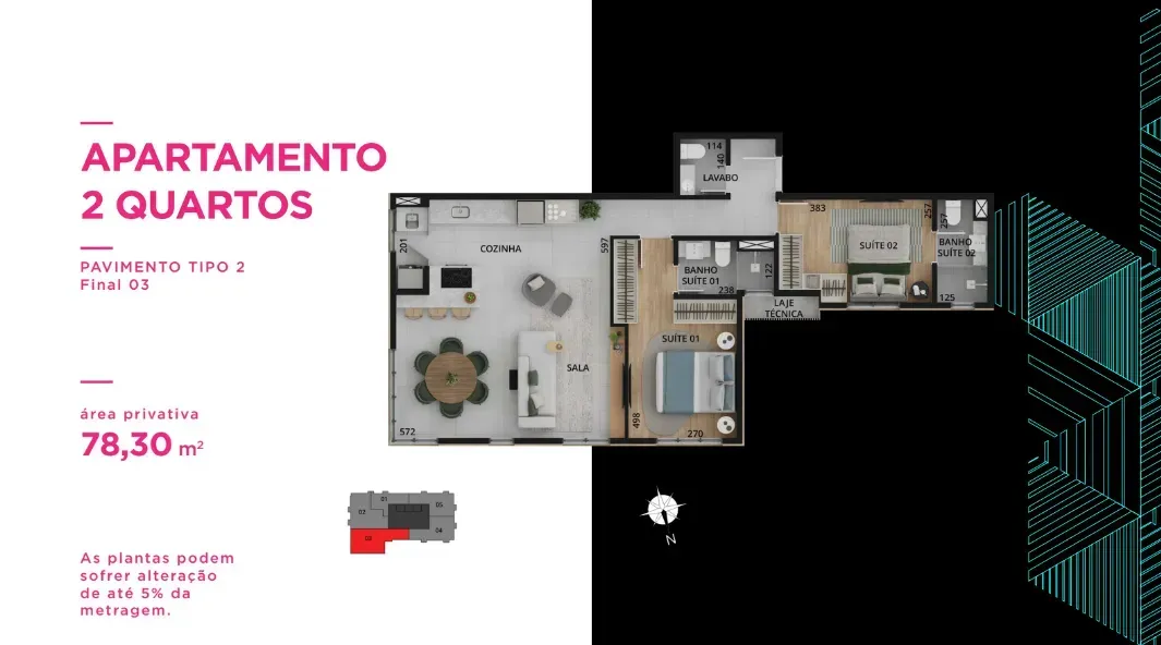 PLANTA 33m²