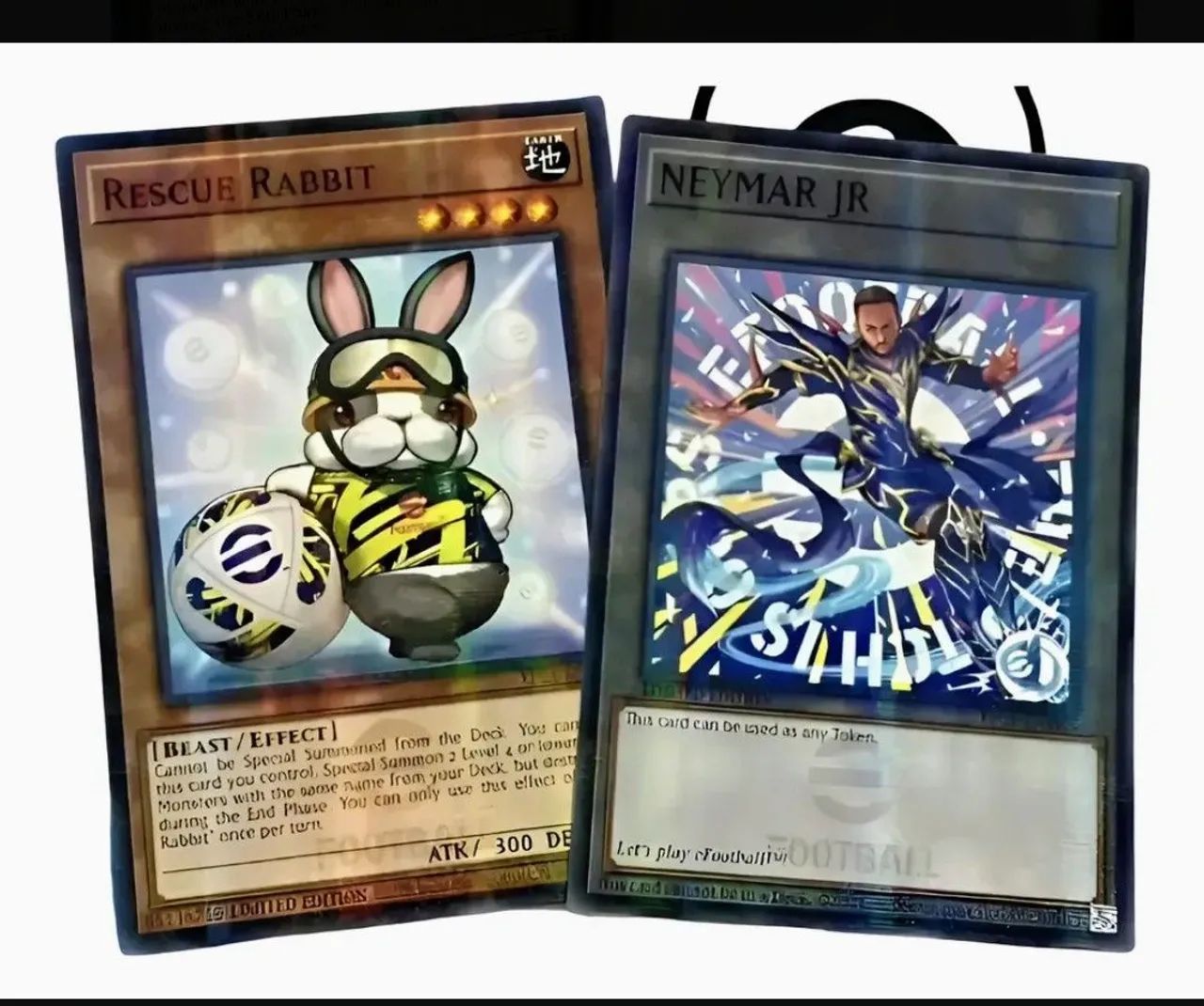 NEYMAR - YUGIOH - CARTA OFICIAL