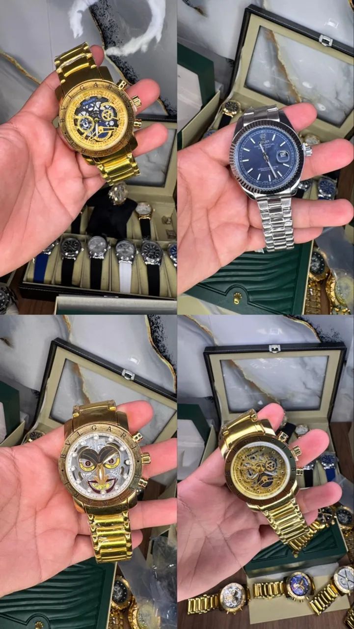 RELÓGIOS PRIMEIRA LINHA 