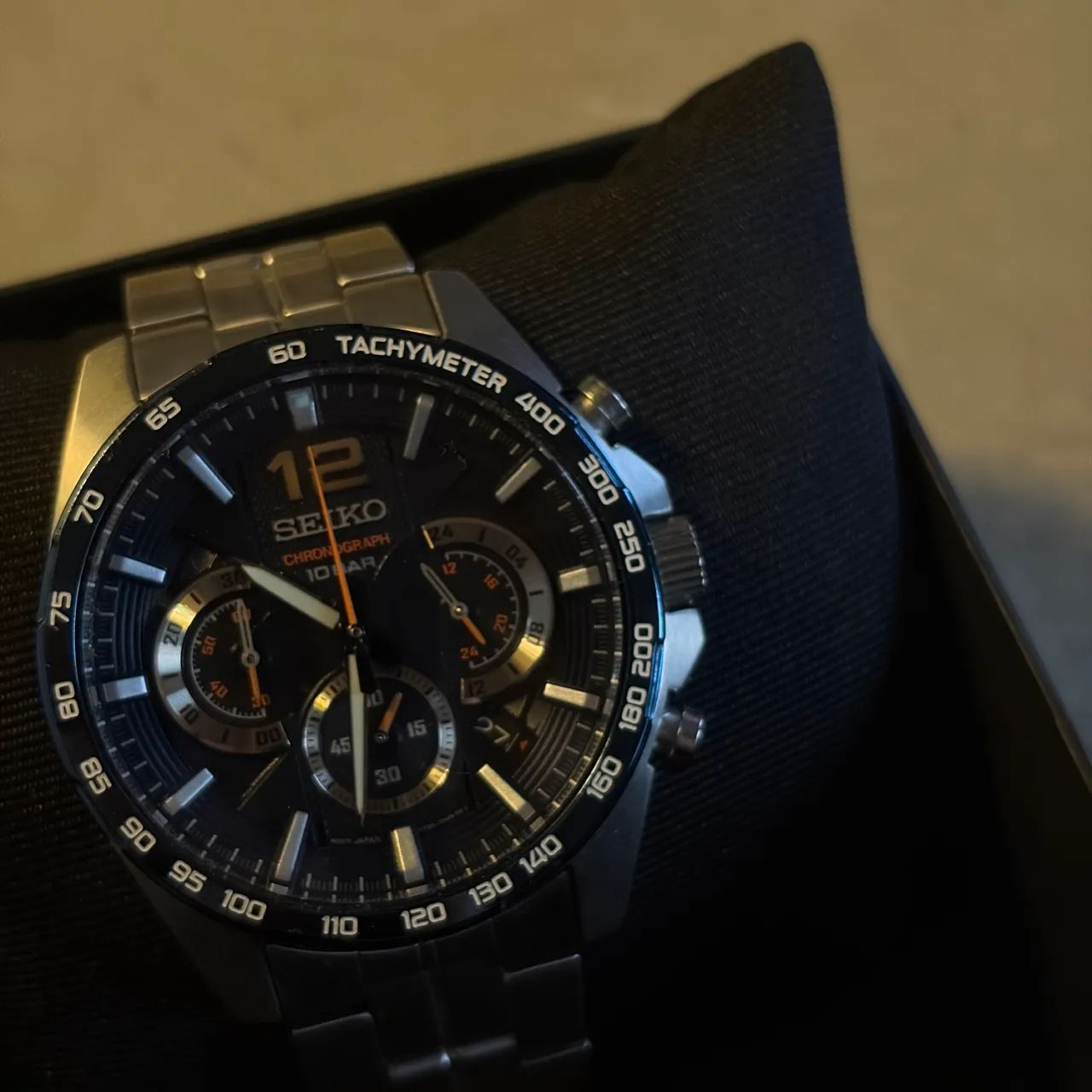 Relógio Seiko Essentials Chronograph SSB345P1 - Foto 2