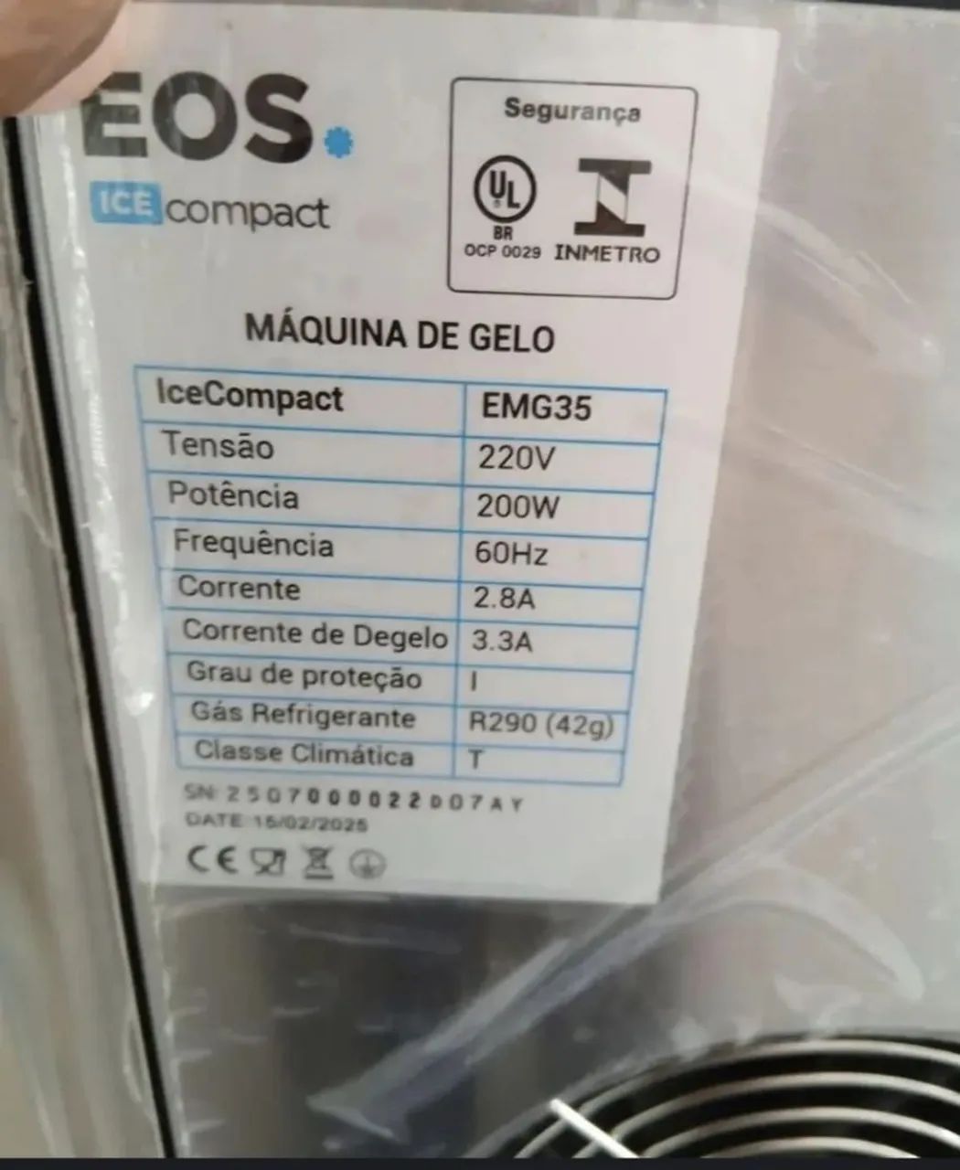 Máquina de Gelo EOS compacta  - Foto 3