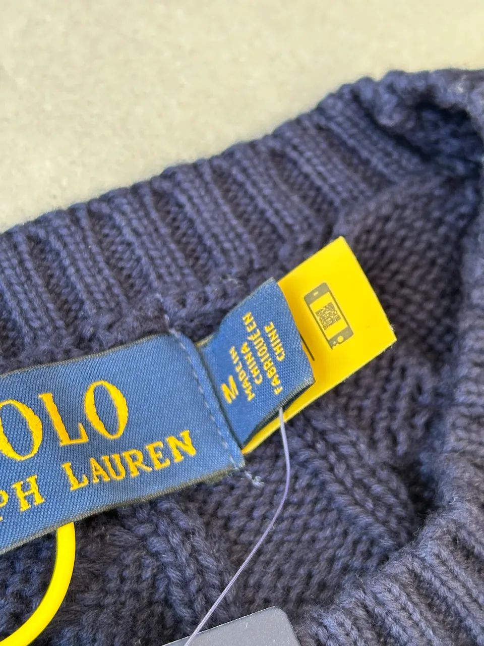 Suéter Ralph Lauren Azul - M - Foto 3