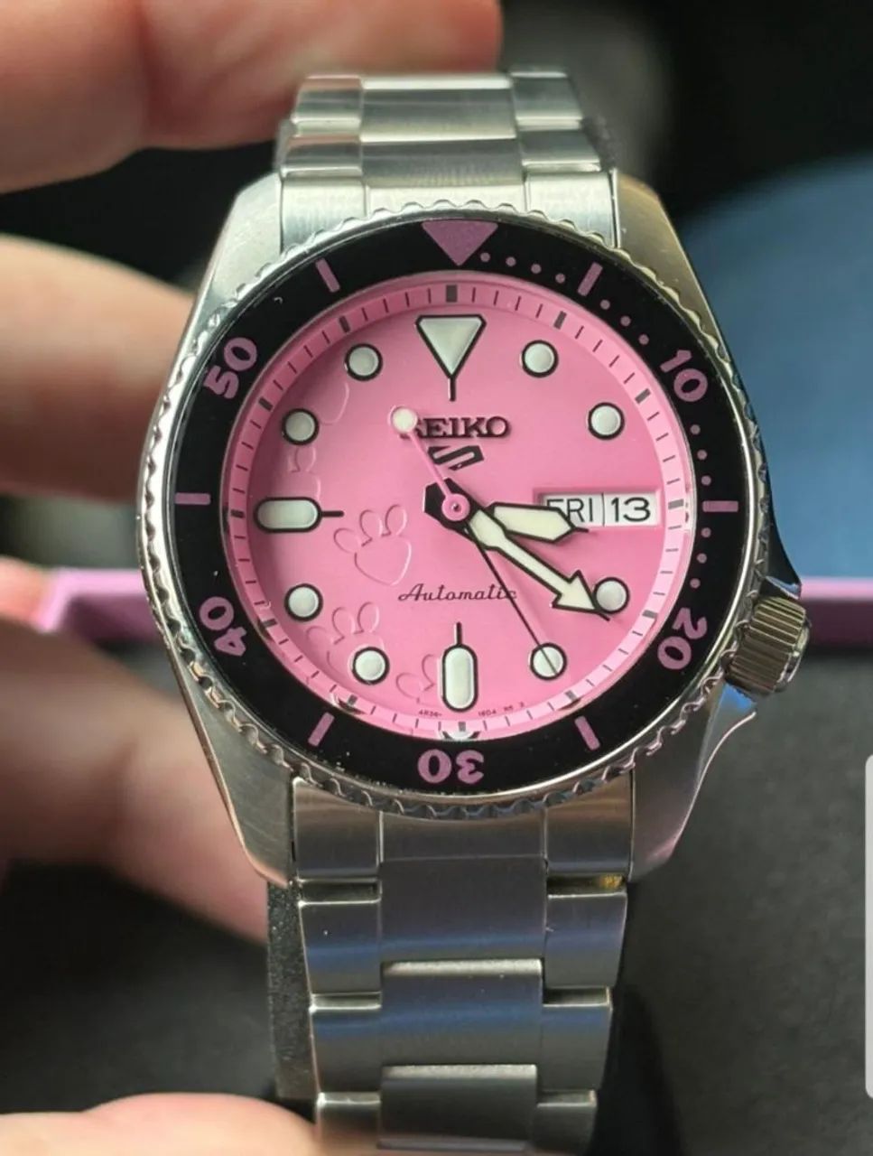 Seiko pantera cor de rosa - Foto 3
