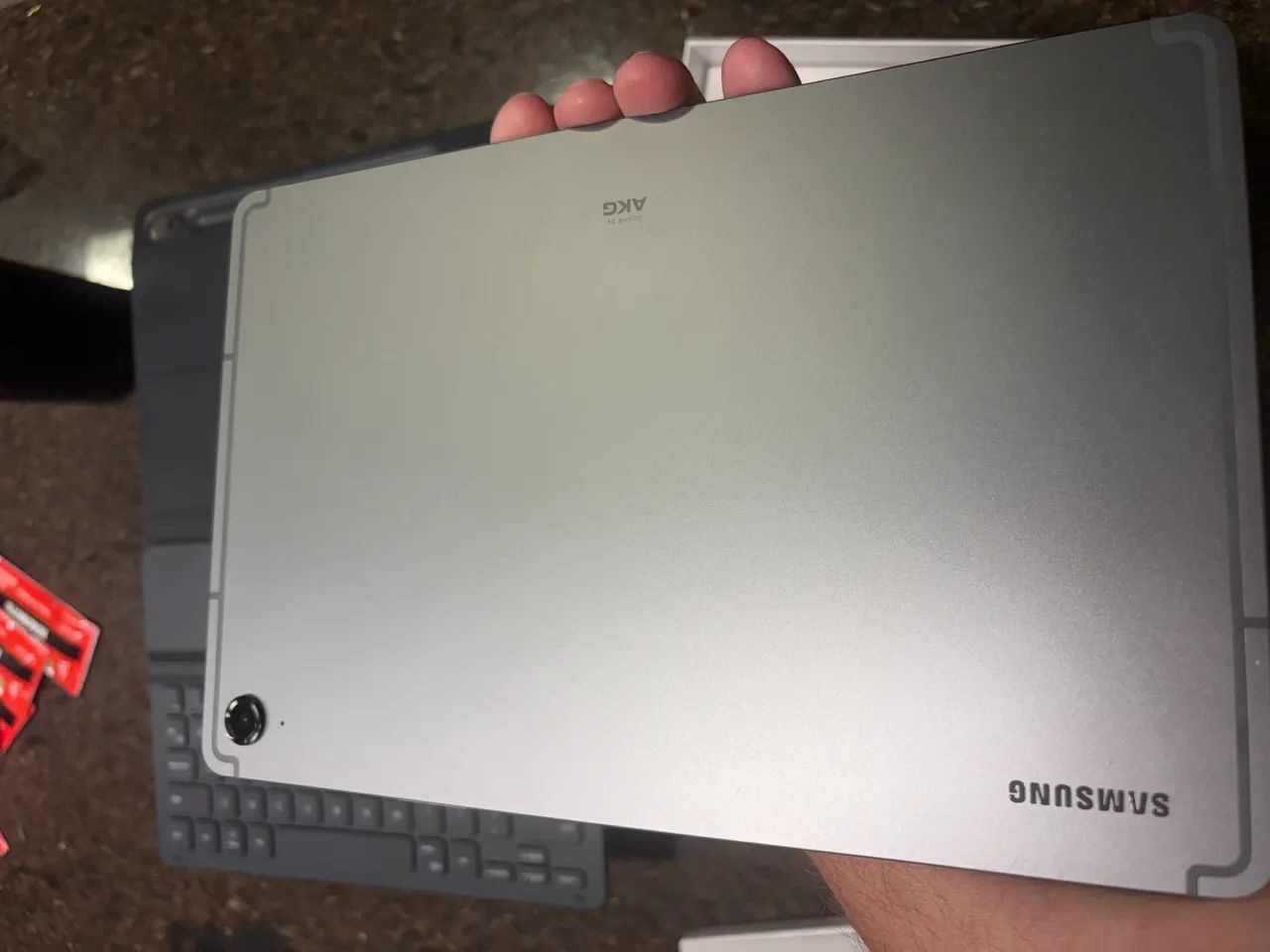 Samsung Galaxy Tab S9 FE + Capa Teclado Original Tablet Android - Foto 5