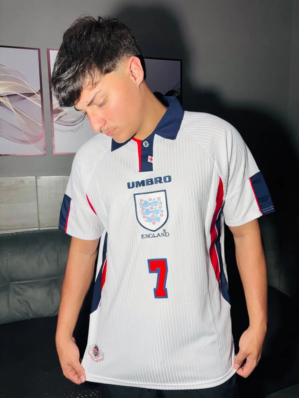 CAMISA INGLATERRA 1998