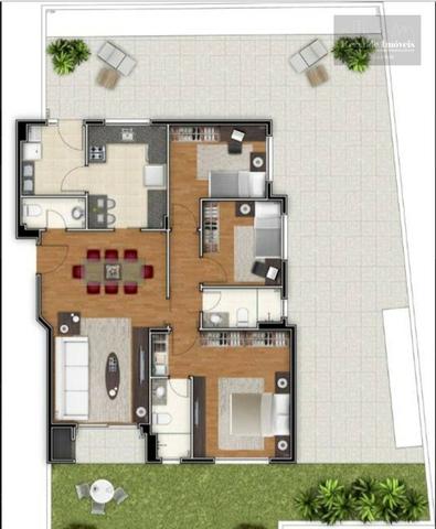 C-GD0001 Ahú Apartamento Garden 206m2 3 Quartos (suíte), 2 Vagas - Foto 8
