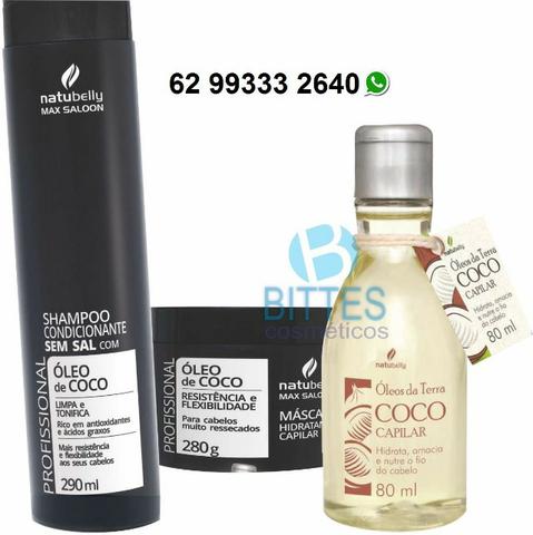 Cabelos Macios e Brilhantes com o Poder do Óleo de Coco Natubelly Sallon Max