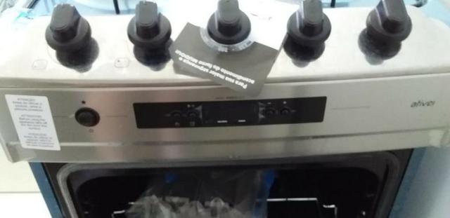 Fogão Brastemp Prata Inox