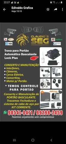 Conserto manutenção portoes eletromico