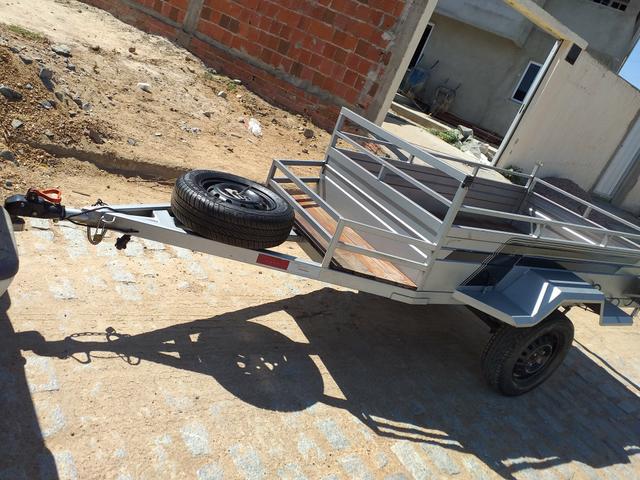Carretinha de reboque para carro - Foto 4