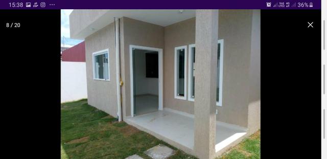 Casa Nova 3/4 Vilarejo Arembepe - Foto 8