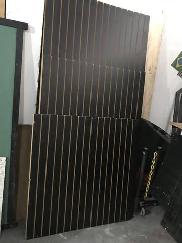 Painel canaletado