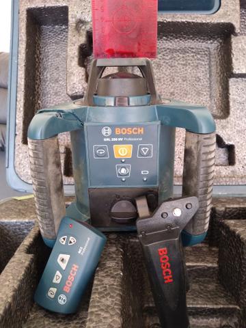 Nível a laser Rotativo Profissional BOSCH GRL250HV - Foto 4