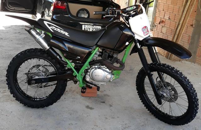 Xlr 190 troco por moto de rua, aceito cartão
