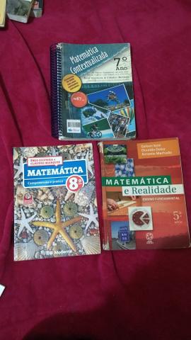 Livros didáticos de Matemática