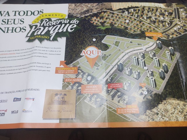Lote Valparaíso Quitado - próximo SUPERMERCADO ADEGA