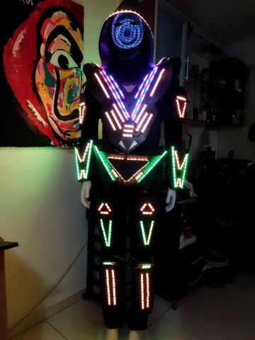 Traje Robô de Led tamanho humano, os melhores e mais bonitos do mercado! - Foto 5